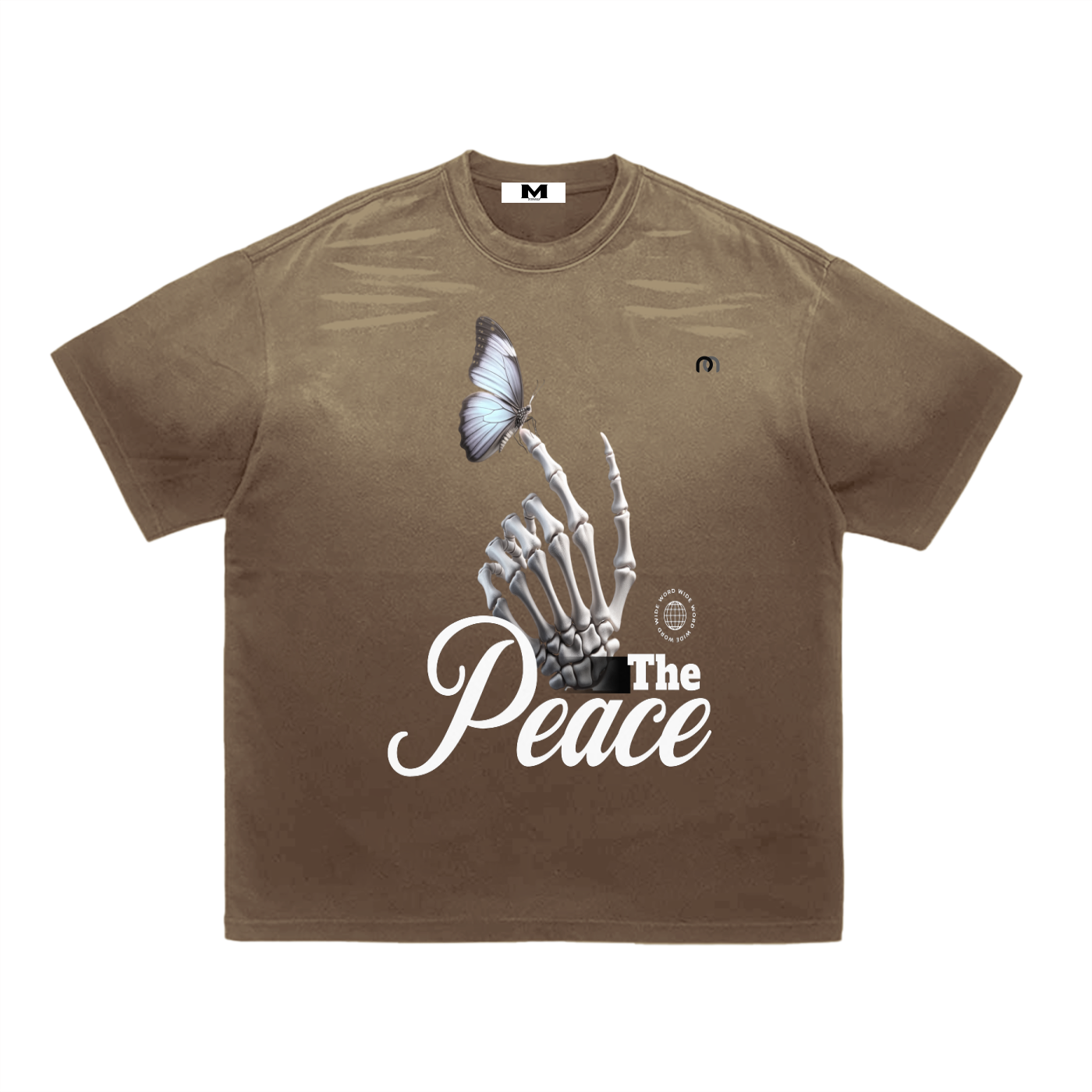 Tiger Stripe Gradient Washed T-Shirt