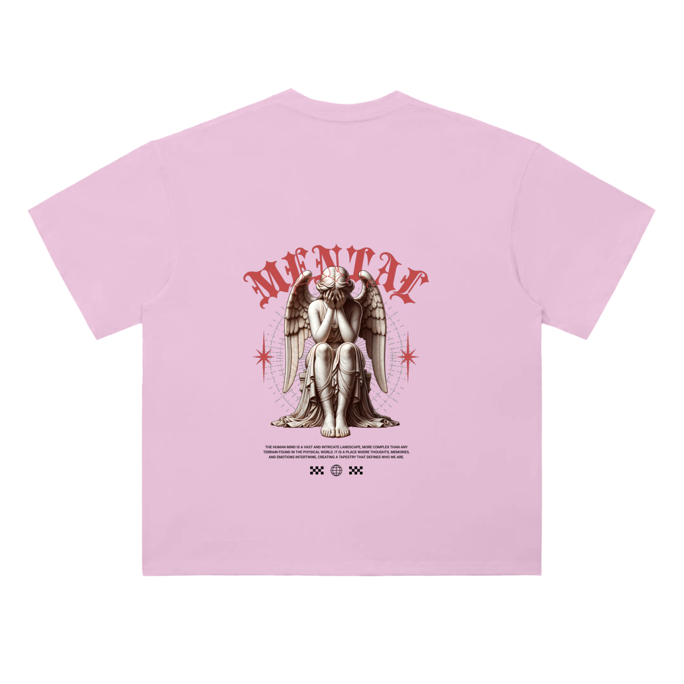 Heavyweight Drop Shoulder Cotton T-Shirt