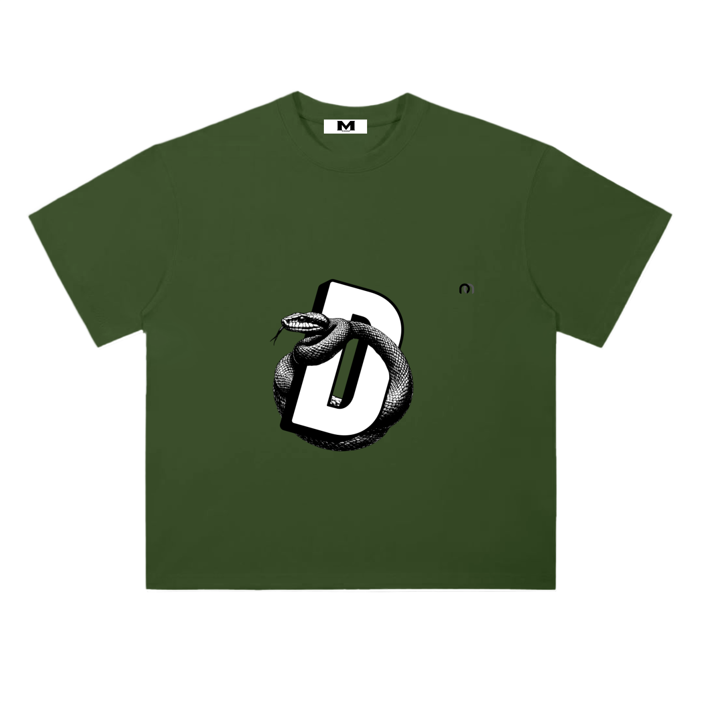 Heavyweight Drop Shoulder Cotton T-Shirt