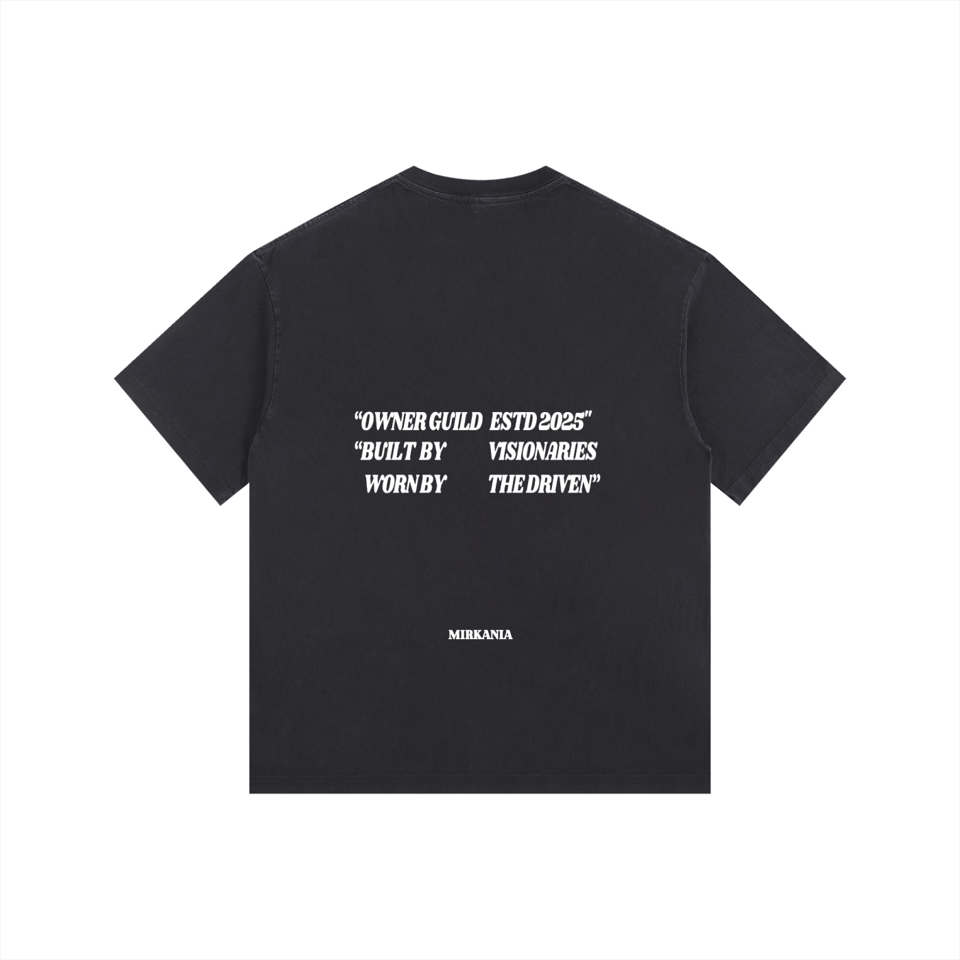 Vintage Washed Oversized Cotton T-Shirt