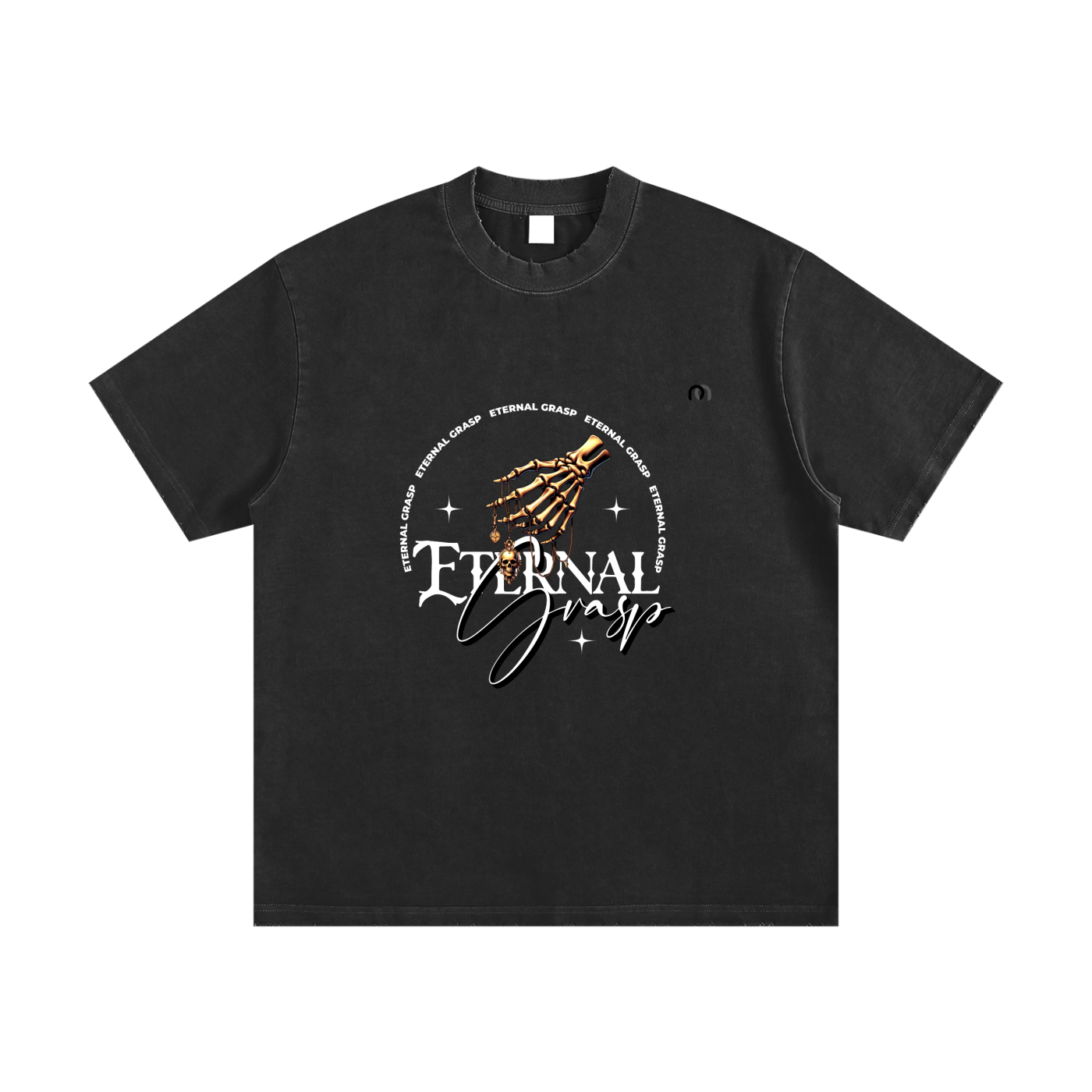 Heavyweight Vintage Washed Frayed T-Shirt