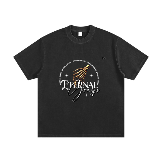 Heavyweight Vintage Washed Frayed T-Shirt