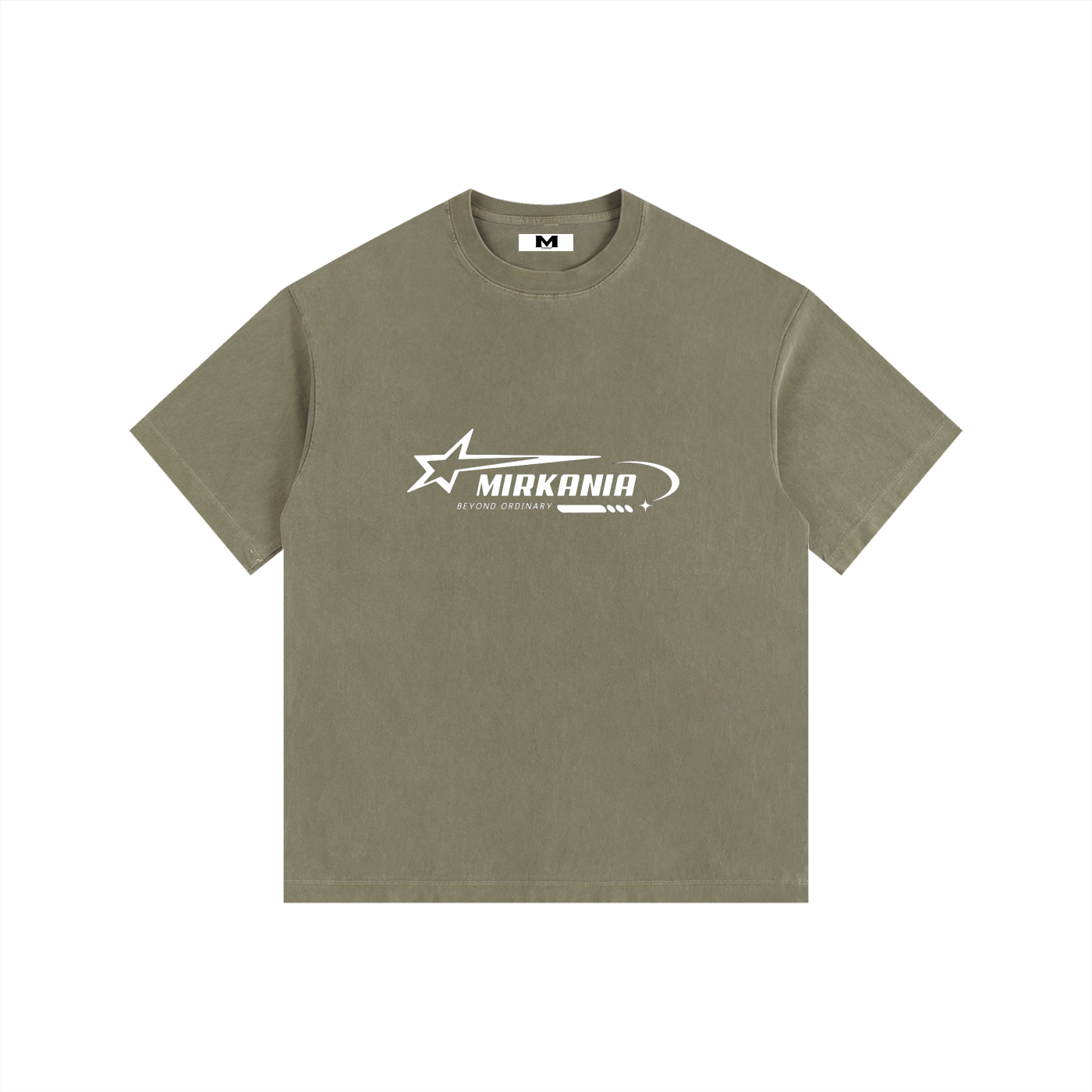 Vintage Washed Oversized Cotton T-Shirt