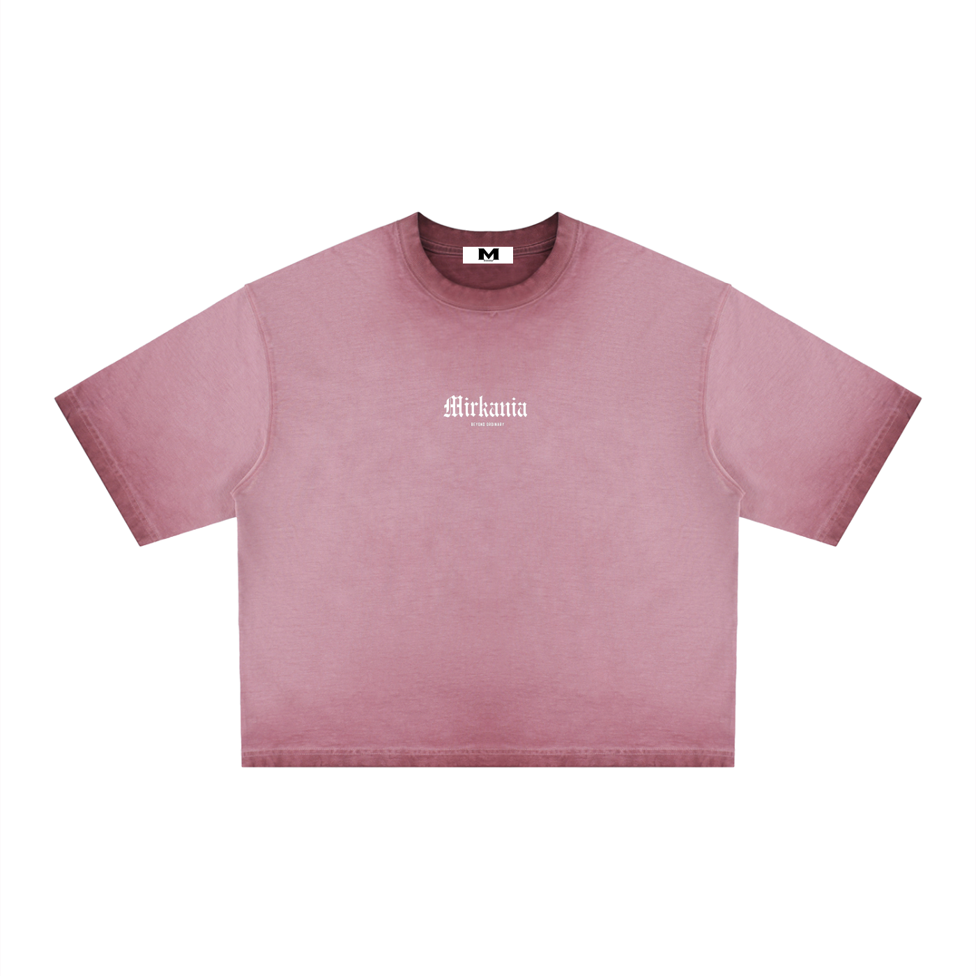 Unisex Reverse Dyed Boxy T-Shirt