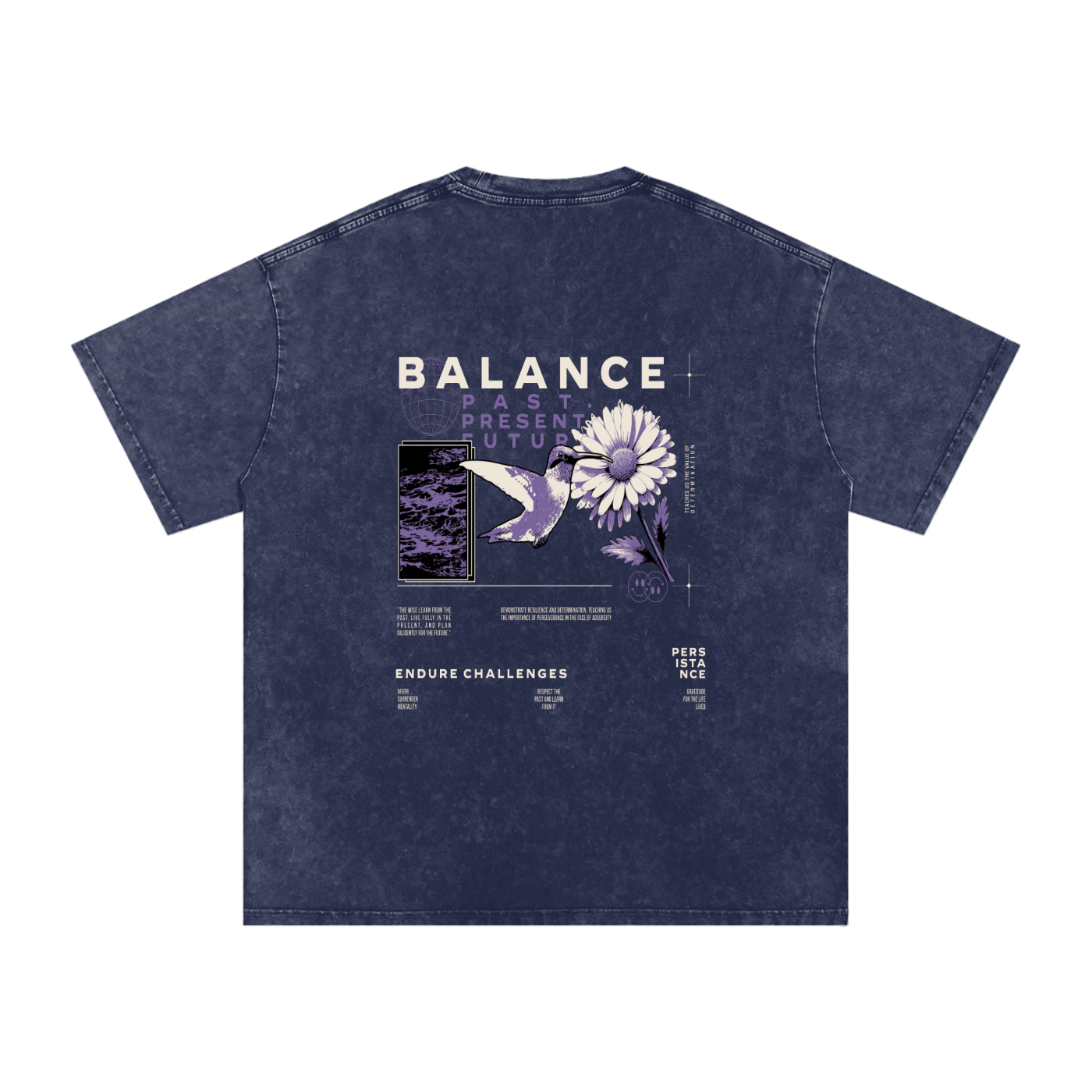 Acid Wash Oversize T-Shirt - 250 GSM