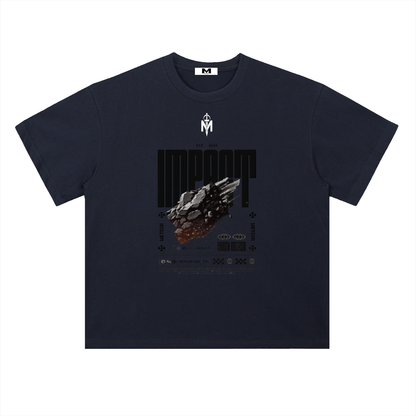 Heavyweight Drop Shoulder Cotton T-Shirt