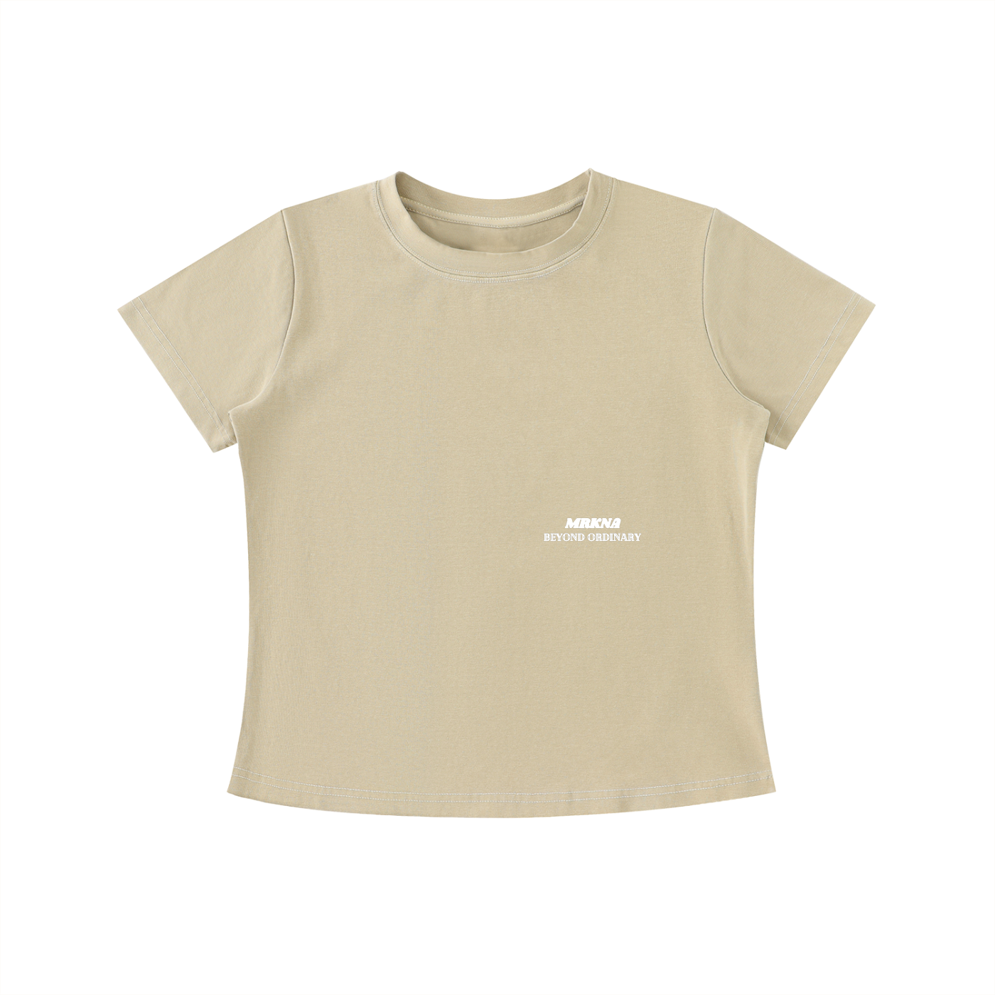 ODMPOD vintage wash slim fit T-shirt, soft fabric with faded design, casual streetwear style, displayed on a neutral background.