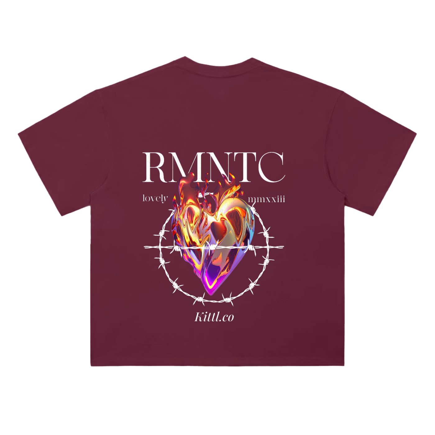 Heavyweight Drop Shoulder Cotton T-Shirt