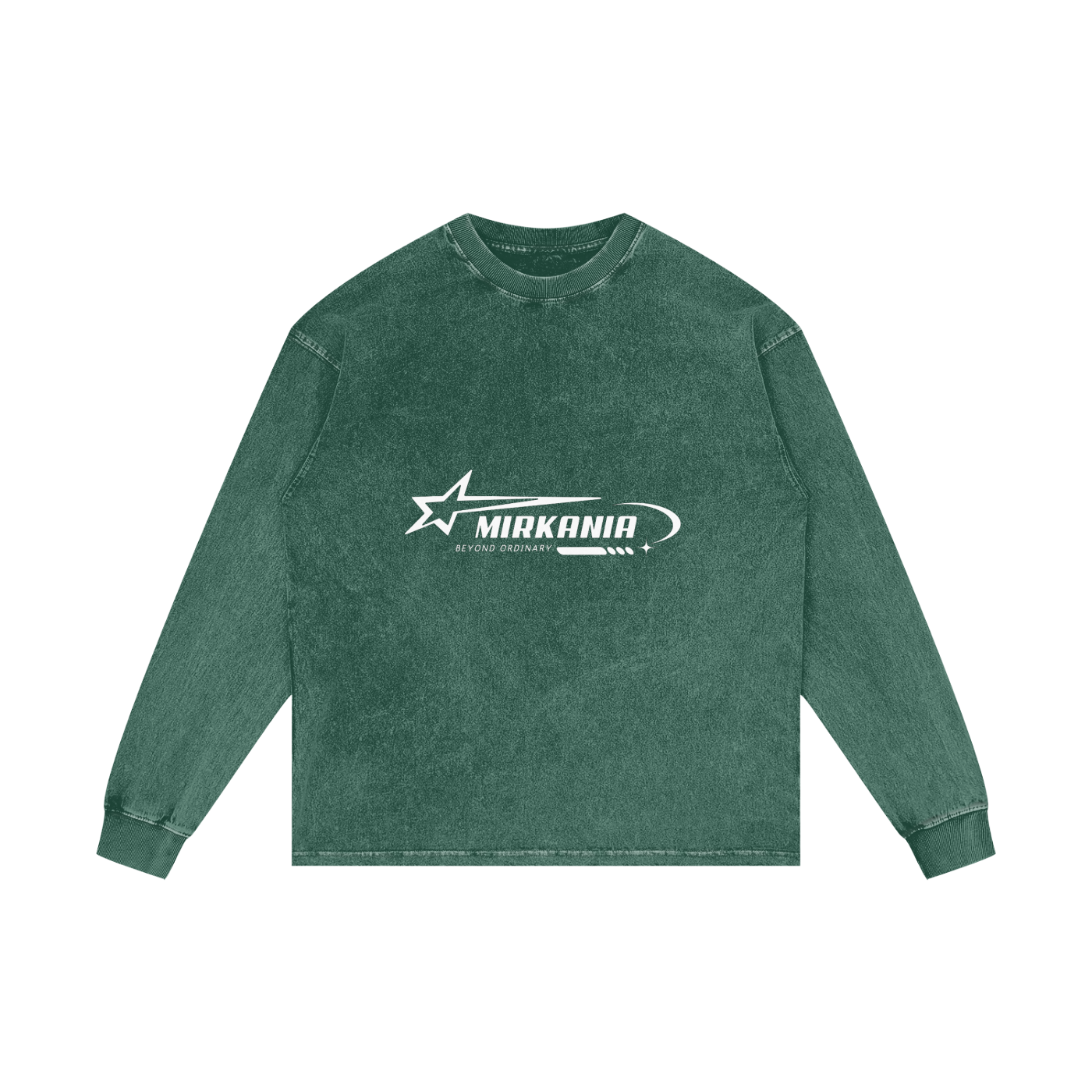 Acid Wash Oversize Long Sleeve T-Shirt