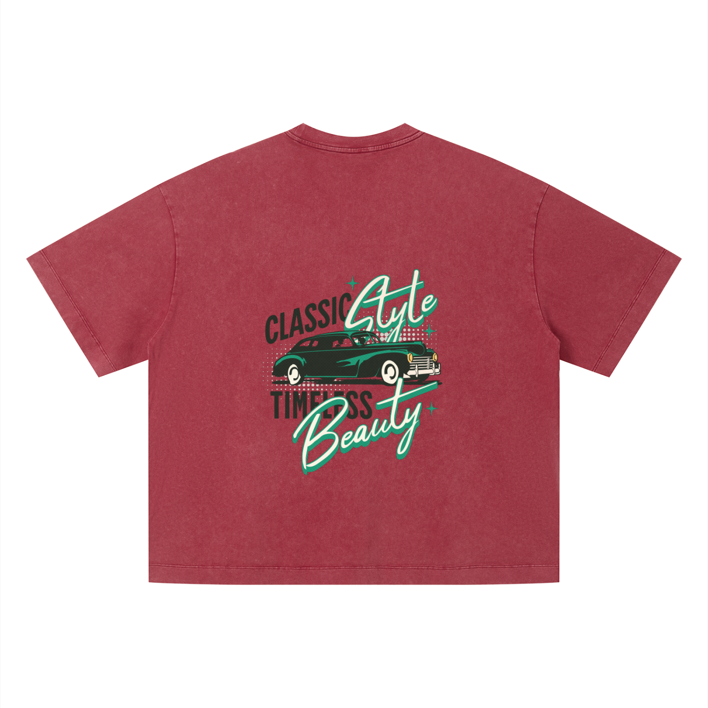 Unisex Vintage Wash Boxy T-Shirt