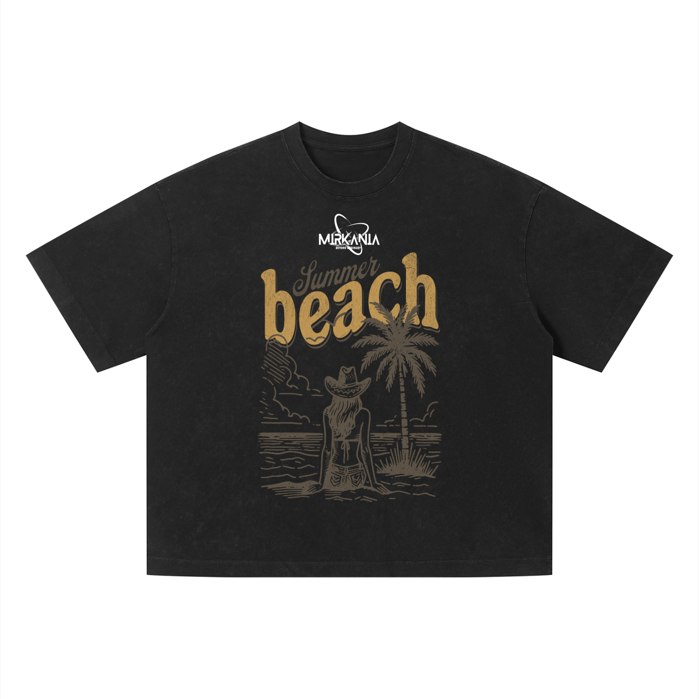 Unisex Vintage Wash Boxy T-Shirt