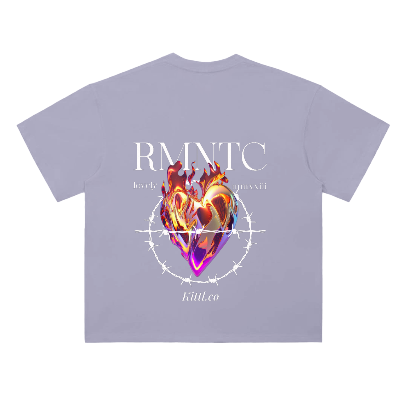 Heavyweight Drop Shoulder Cotton T-Shirt