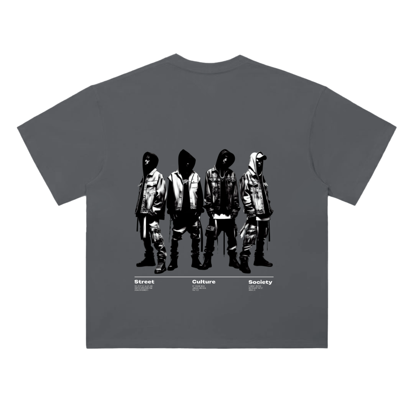 Heavyweight Drop Shoulder Cotton T-Shirt