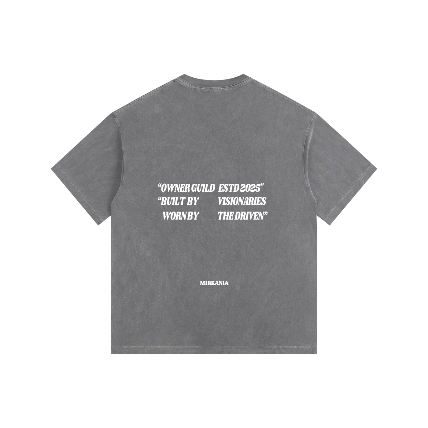 Vintage Washed Oversized Cotton T-Shirt