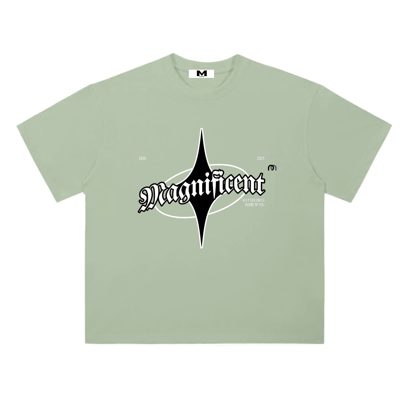 Heavyweight Drop Shoulder Cotton T-Shirt