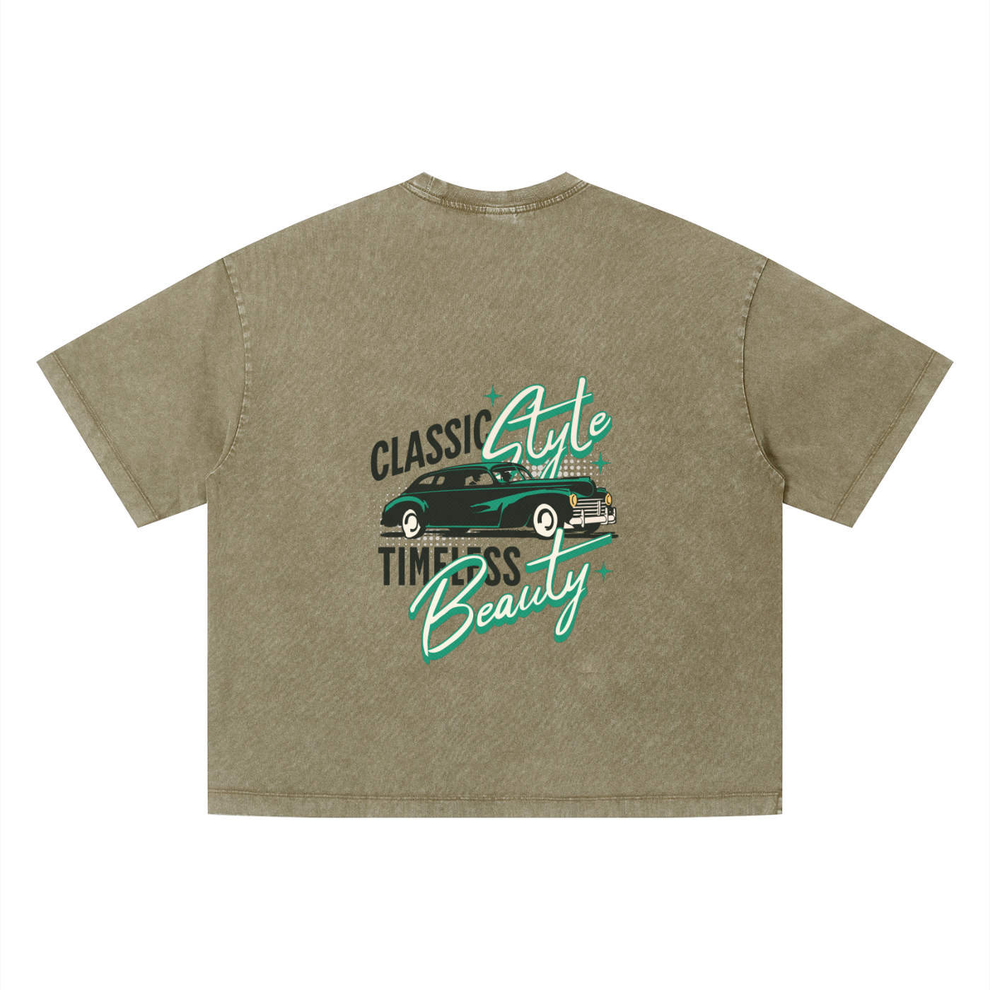 Unisex Vintage Wash Boxy T-Shirt