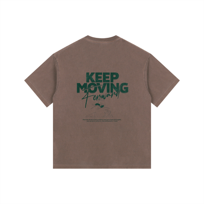 Vintage Washed Oversized Cotton T-Shirt