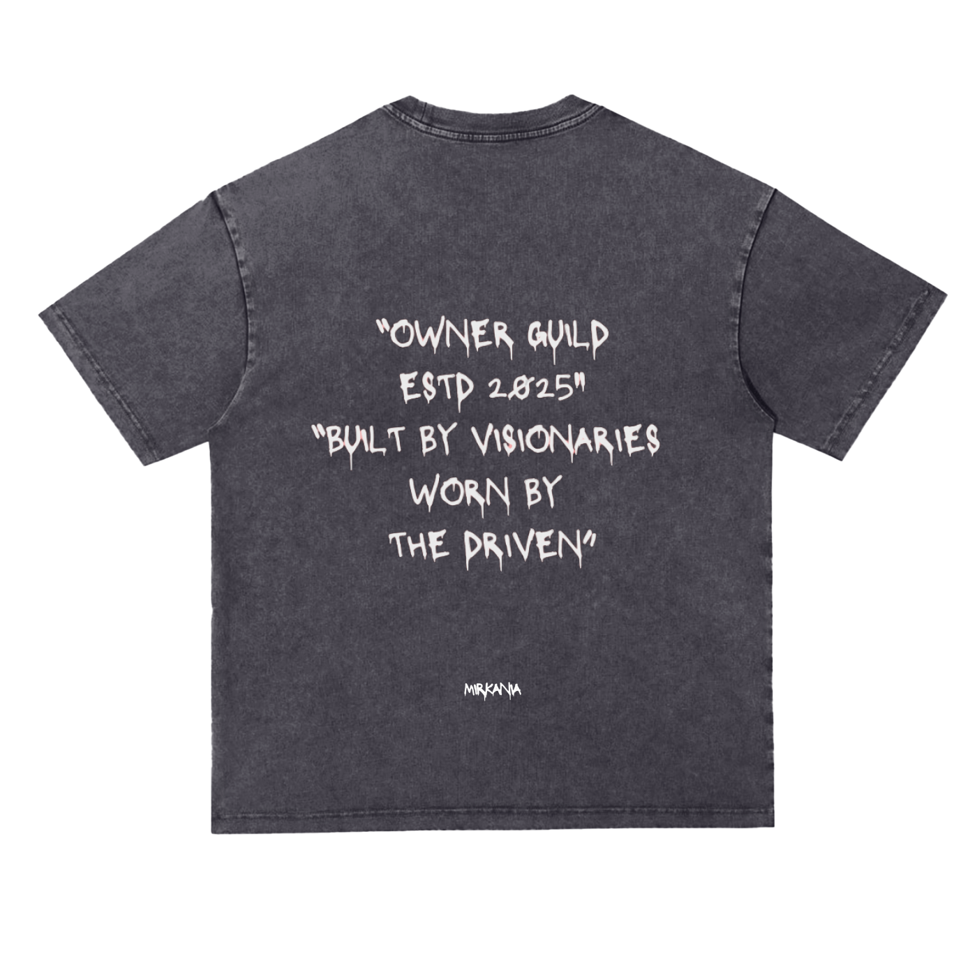 Snow Washed Heavyweight Oversize T-Shirt