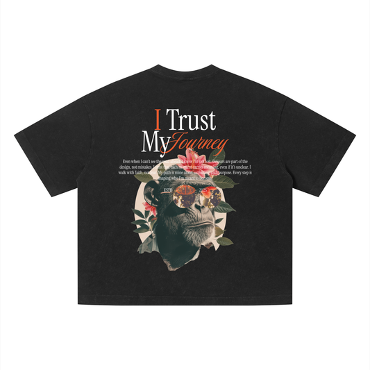Unisex Vintage Wash Boxy T-Shirt
