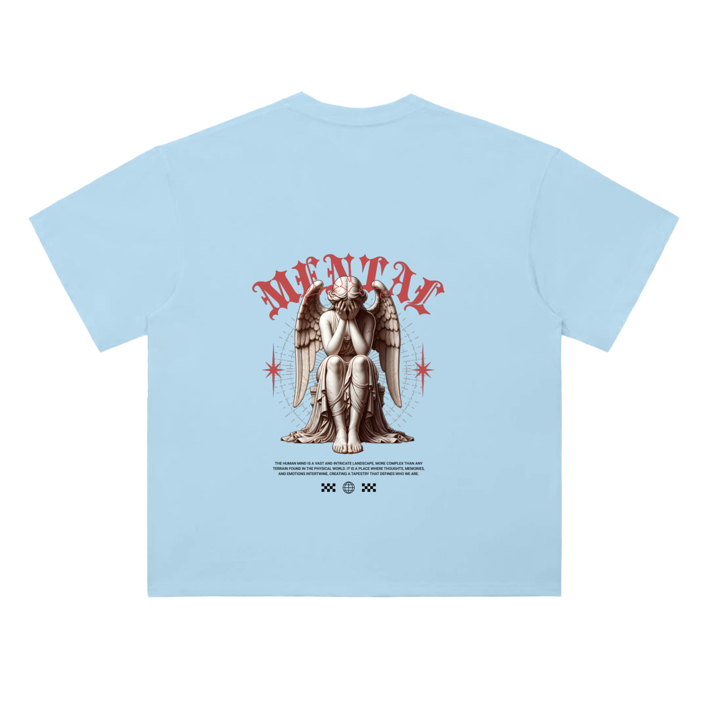 Heavyweight Drop Shoulder Cotton T-Shirt