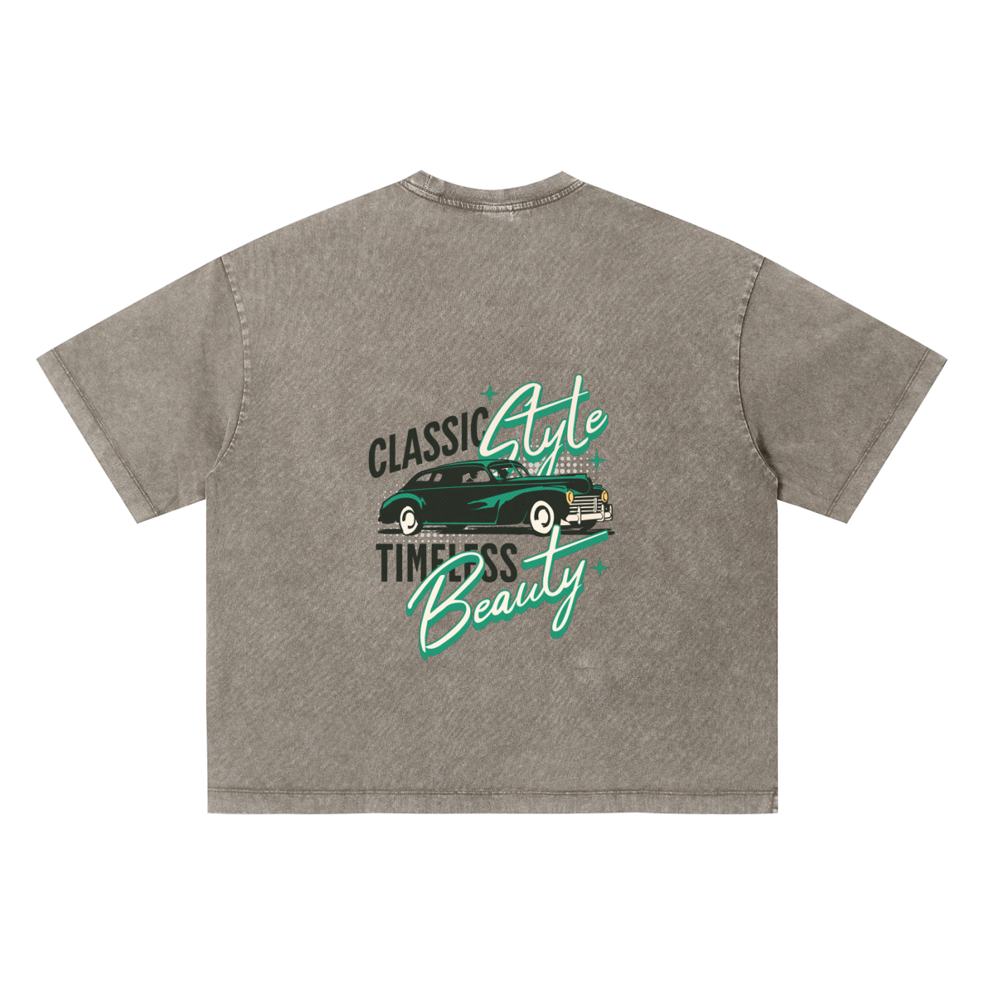 Unisex Vintage Wash Boxy T-Shirt