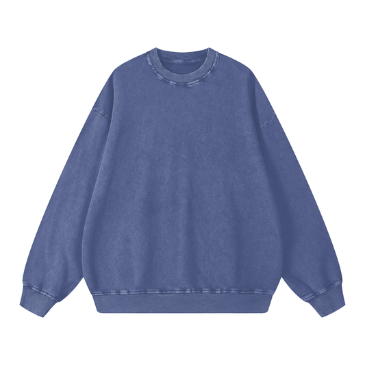 Snow Washed Oversized Sweatshirt