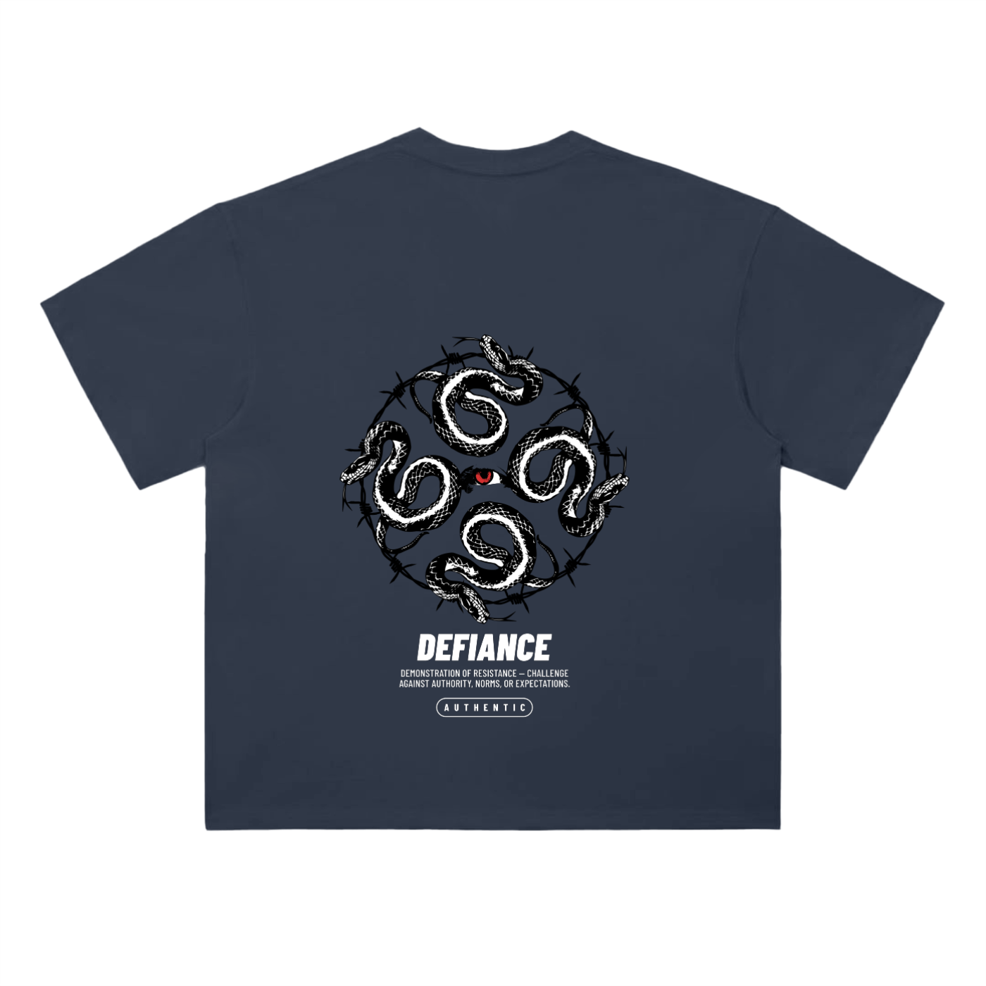 Heavyweight Drop Shoulder Cotton T-Shirt