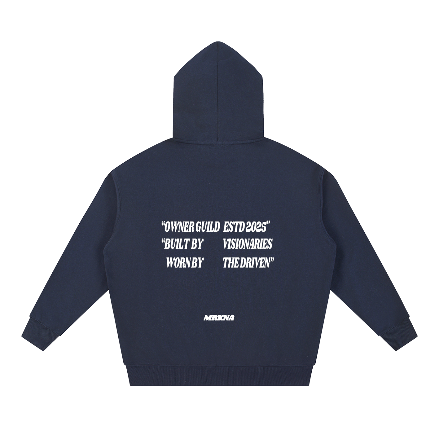 Oversized ODMPOD Essential Heavyweight Hoodie in gray, featuring a front kangaroo pocket and drawstring hood.