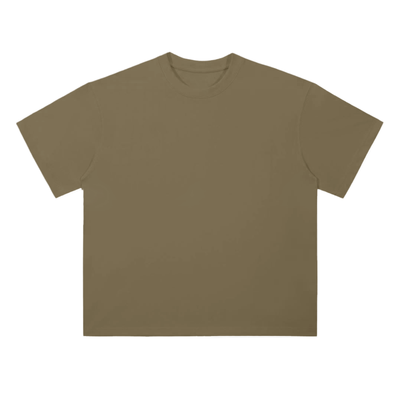 Heavyweight Drop Shoulder Cotton T-Shirt