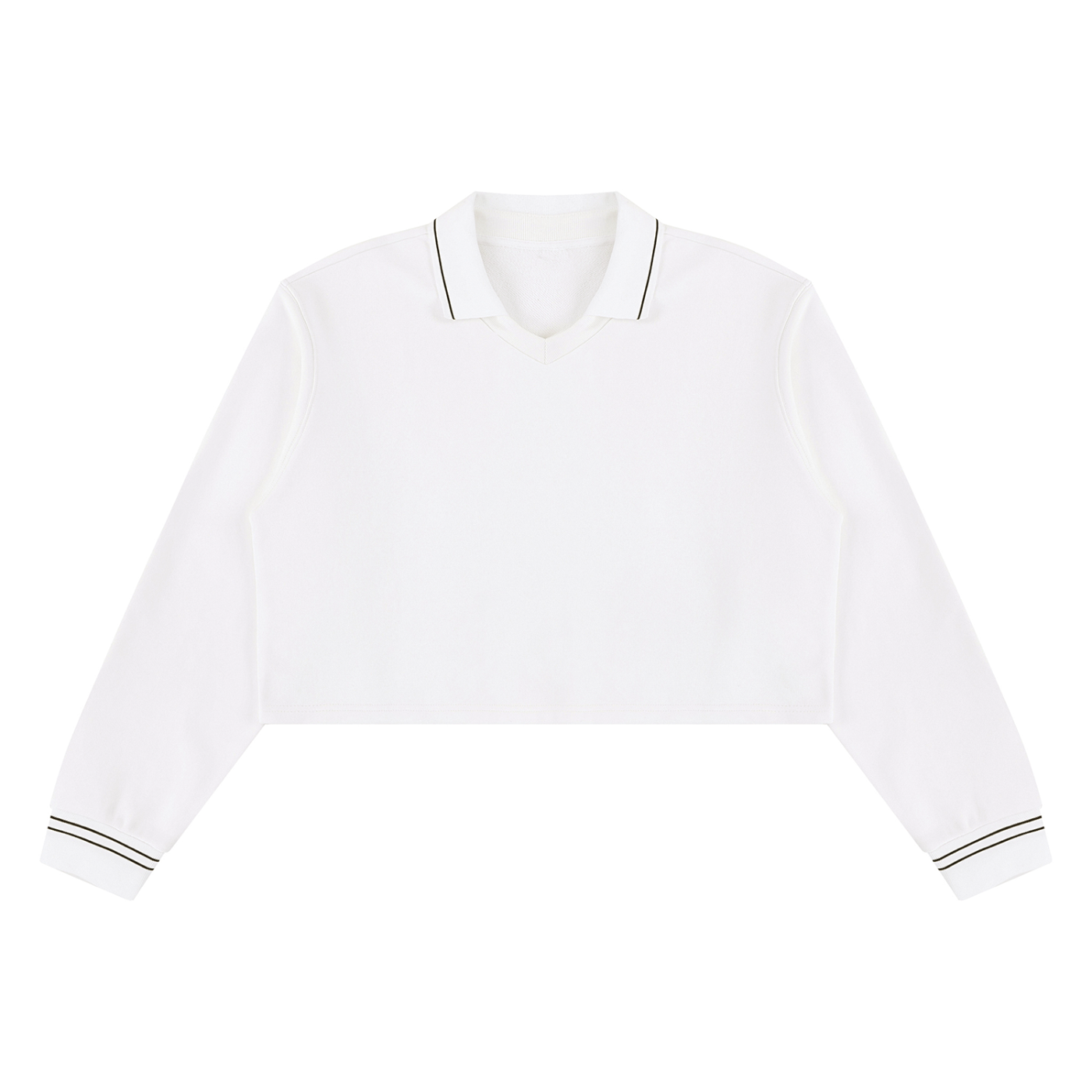 Women’s Crop Collared Sweatshirt