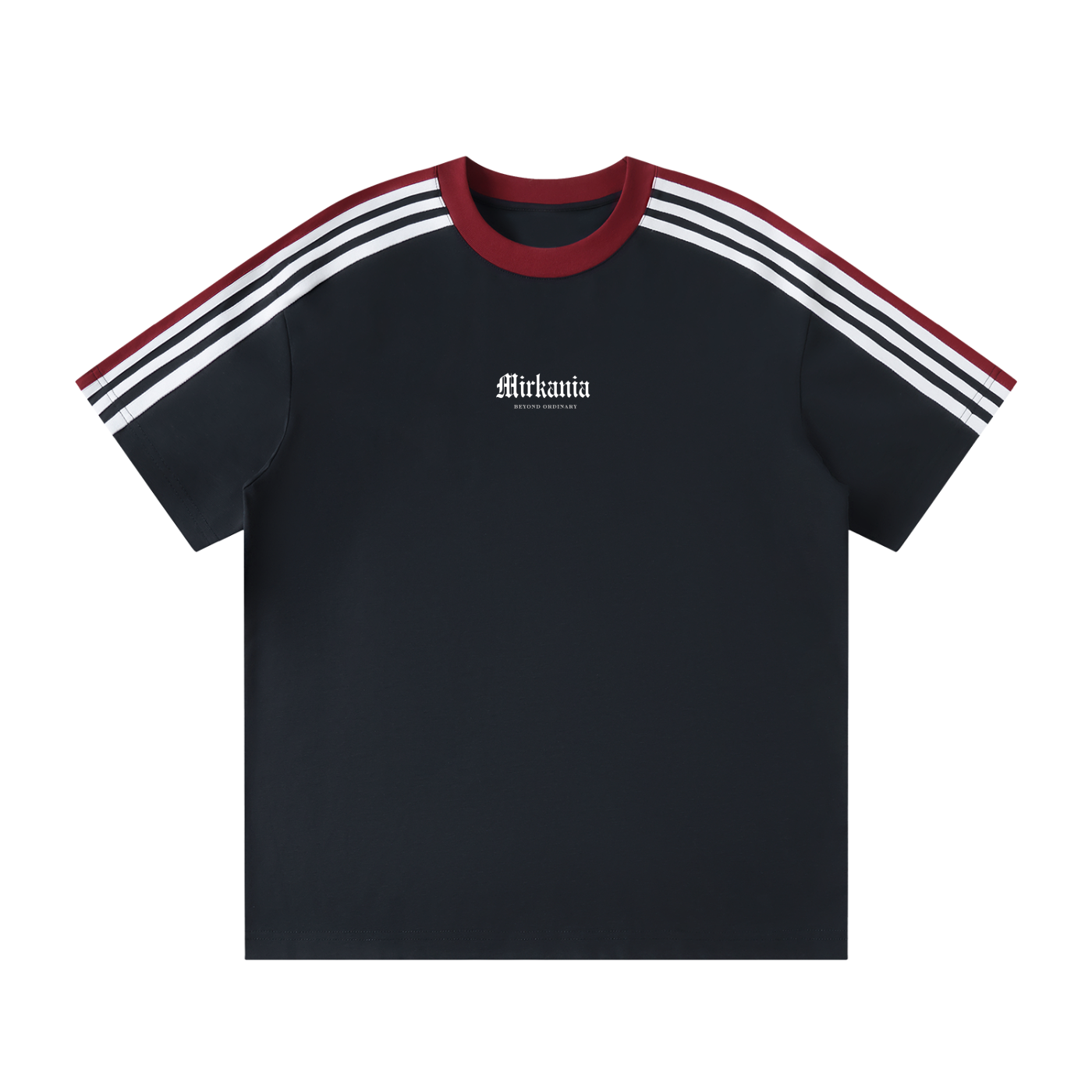 Unisex Colorblock Striped T-Shirt