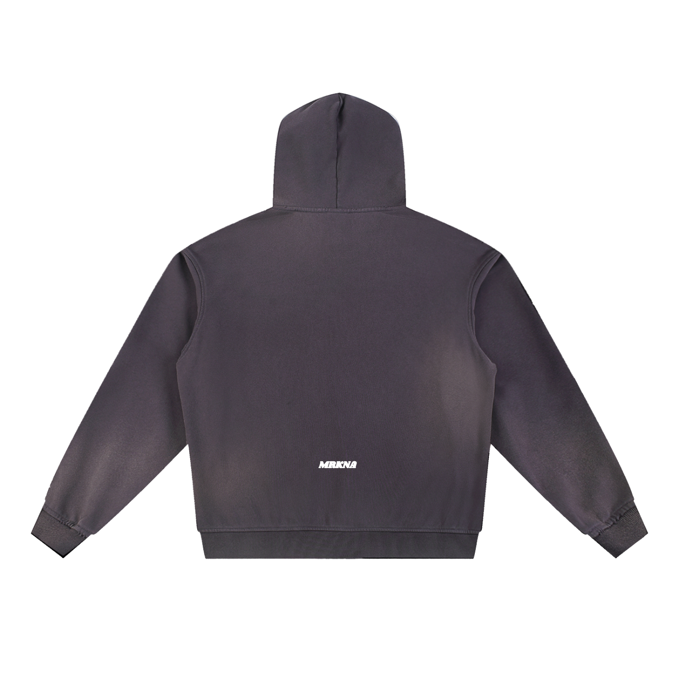 ODMPOD Sun Fade Frayed Fleece Hoodie showing a cozy, distressed design with frayed edges and a vibrant sun fade pattern.