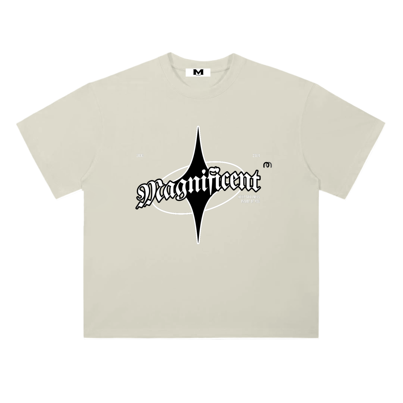 Heavyweight Drop Shoulder Cotton T-Shirt