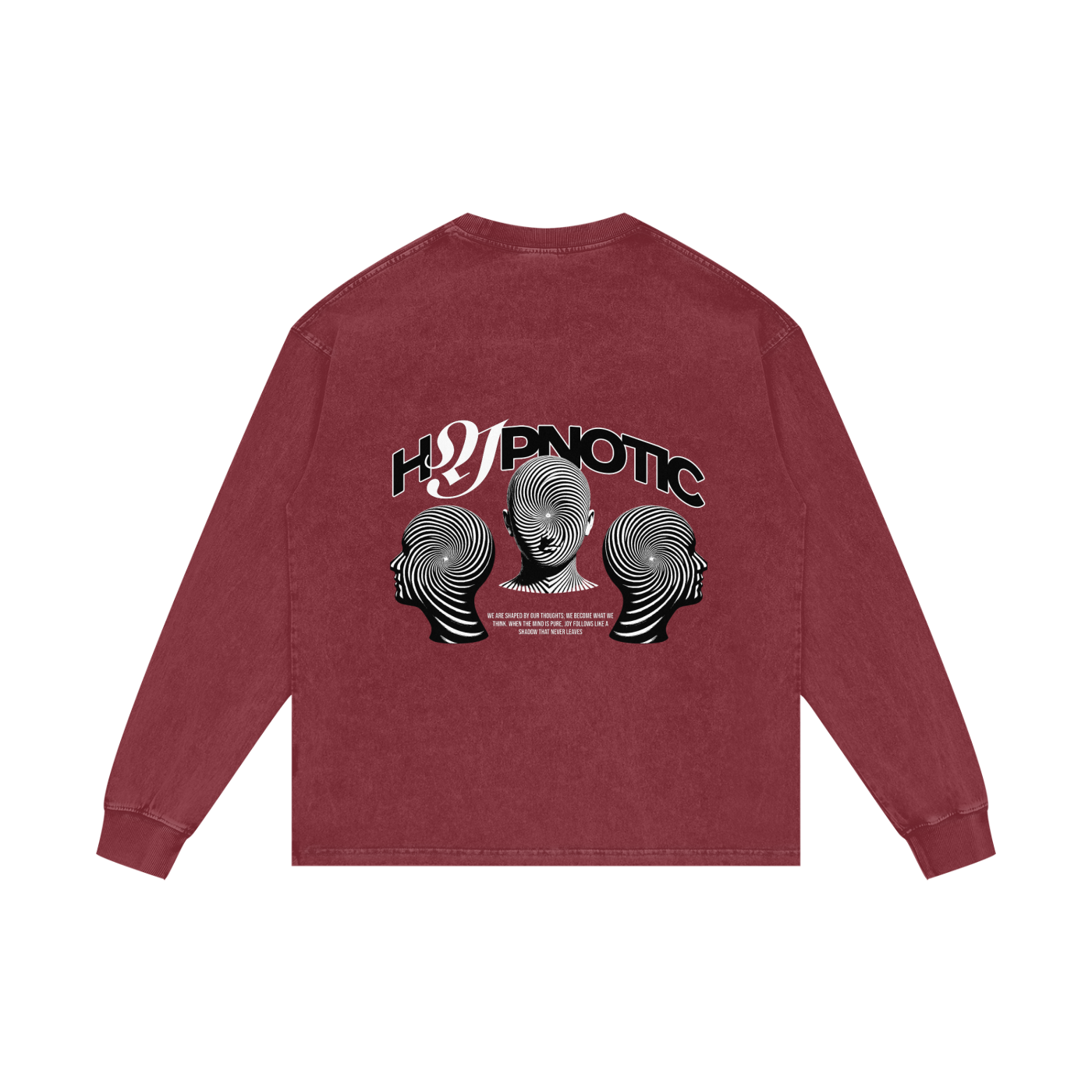 Acid Wash Oversize Long Sleeve T-Shirt