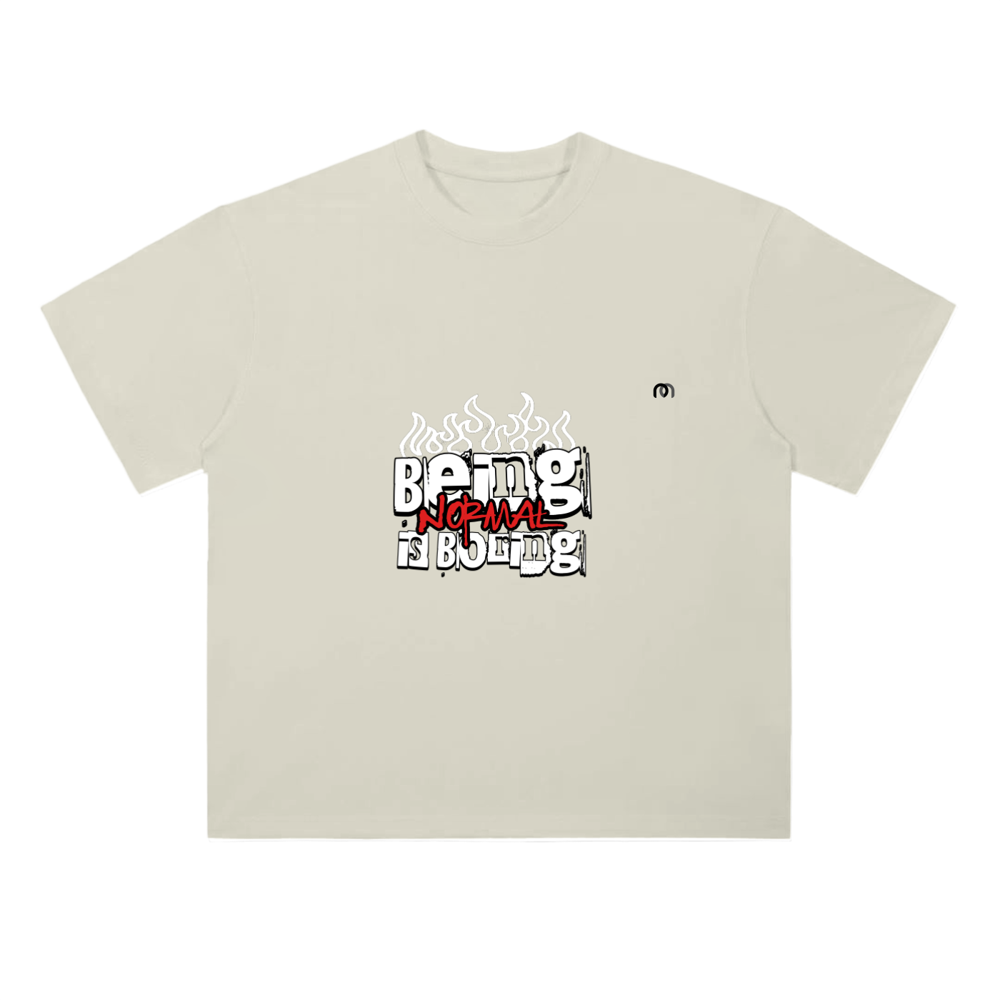 Heavyweight Drop Shoulder Cotton T-Shirt