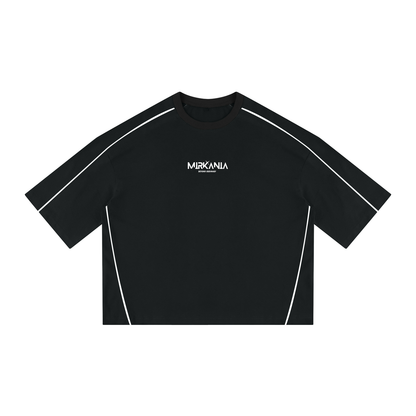 Unisex Heavyweight Boxy Piping T-Shirt