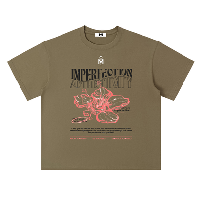 Heavyweight Drop Shoulder Cotton T-Shirt