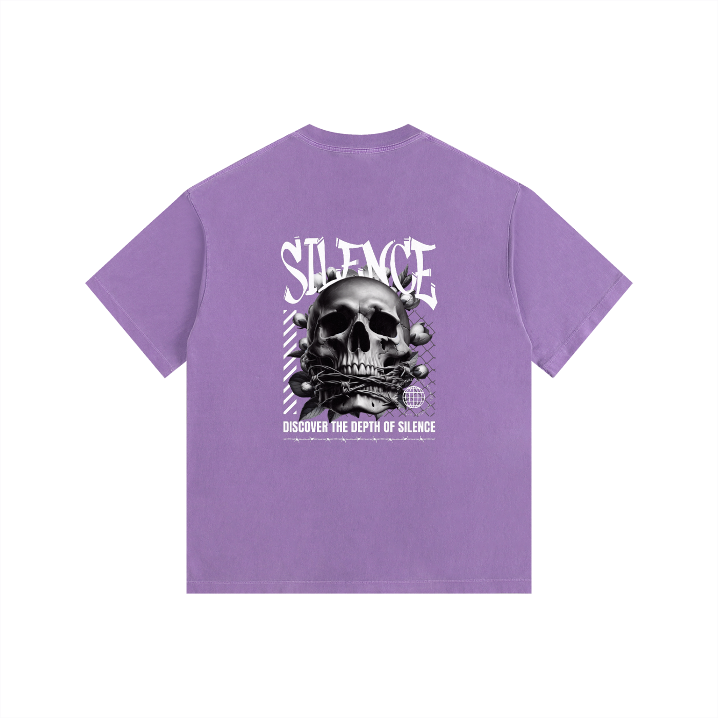 Vintage Washed Oversized Cotton T-Shirt