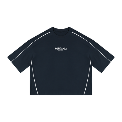 Unisex Heavyweight Boxy Piping T-Shirt