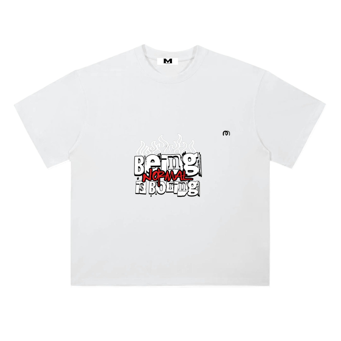 Heavyweight Drop Shoulder Cotton T-Shirt