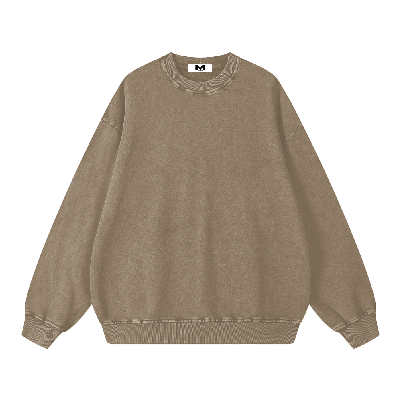 Snow Washed Oversized Sweatshirt