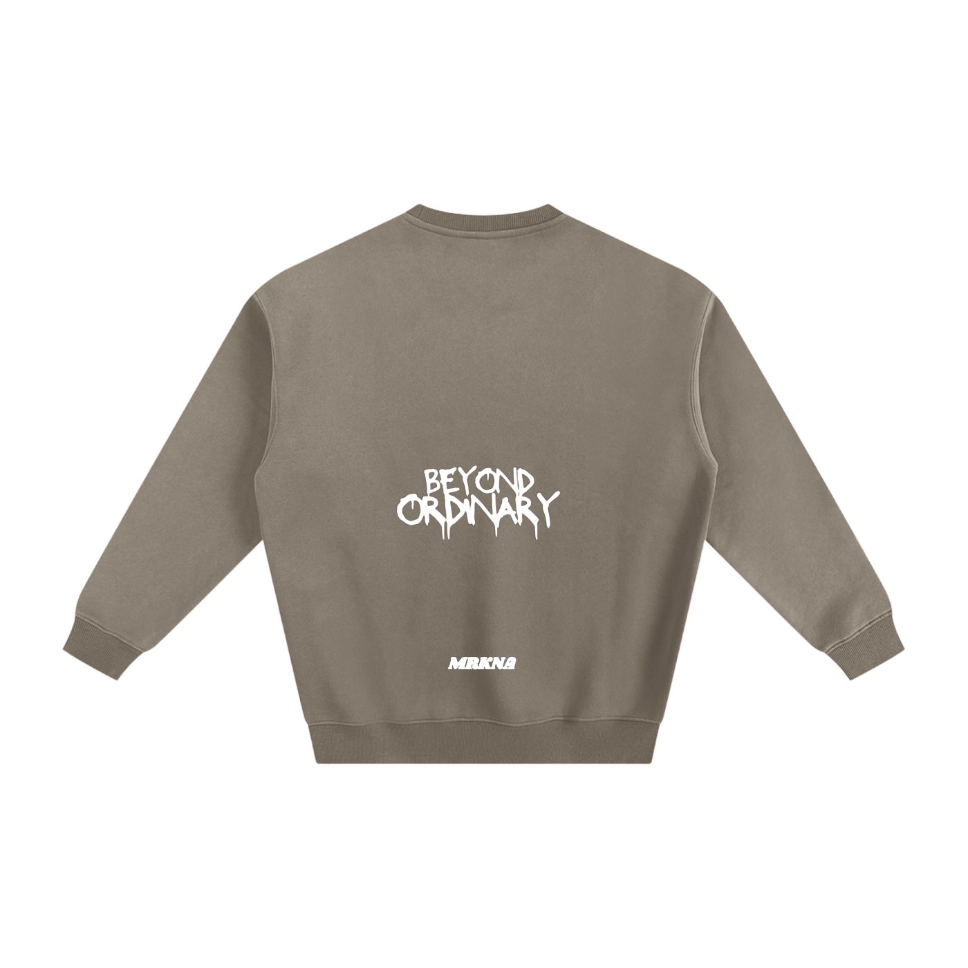 ODMPOD fleeced sweatshirt showing a cozy, soft fabric with a relaxed fit, ideal for casual wear and comfort.