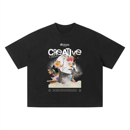 Unisex Vintage Wash Boxy T-Shirt