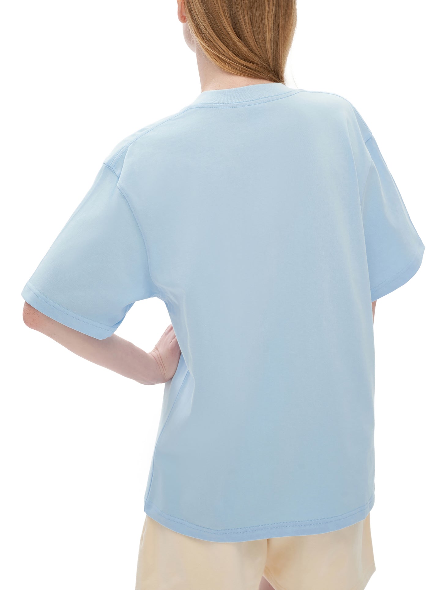 Heavyweight Drop Shoulder Cotton T-Shirt