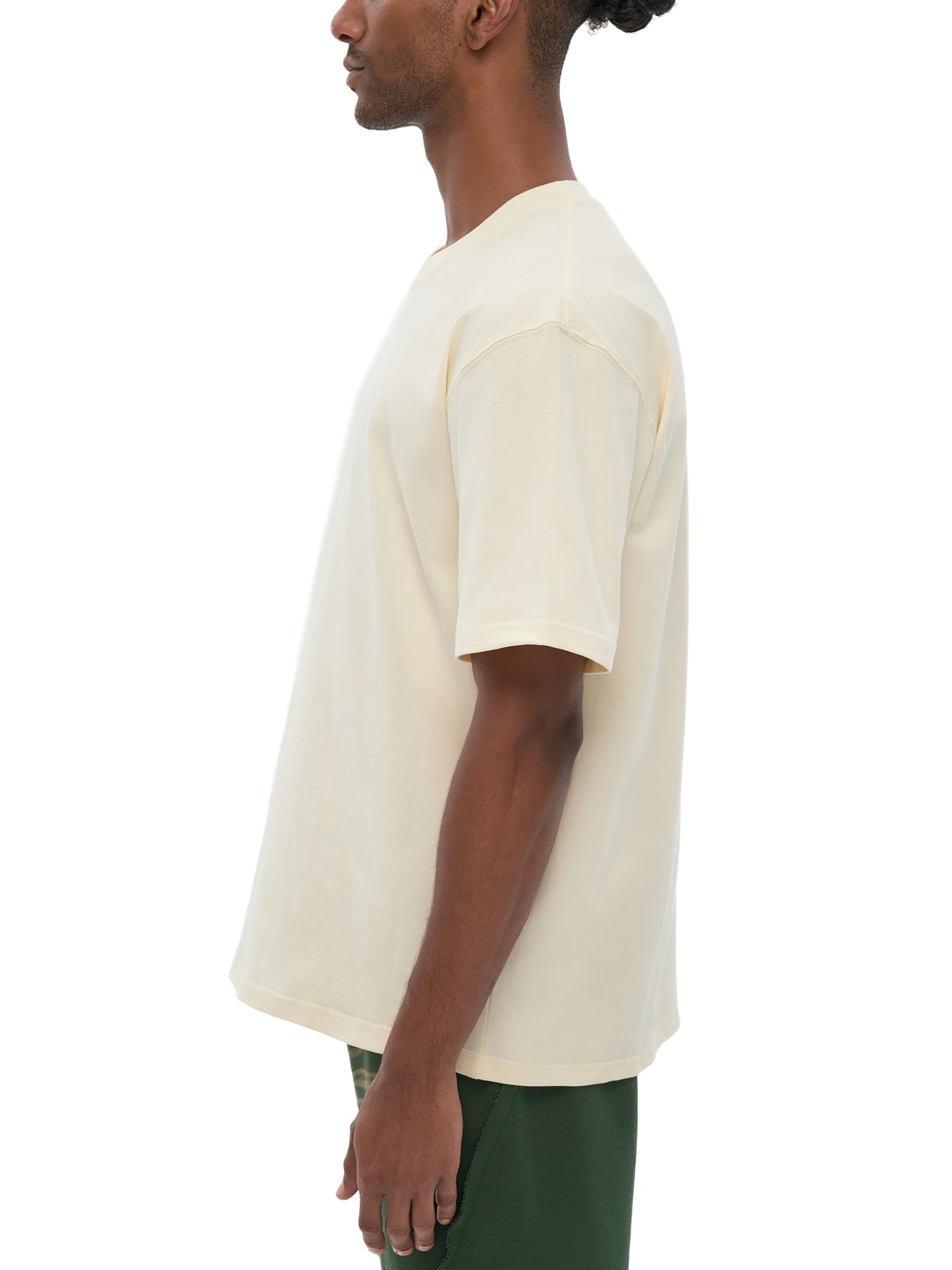 Heavyweight Drop Shoulder Cotton T-Shirt