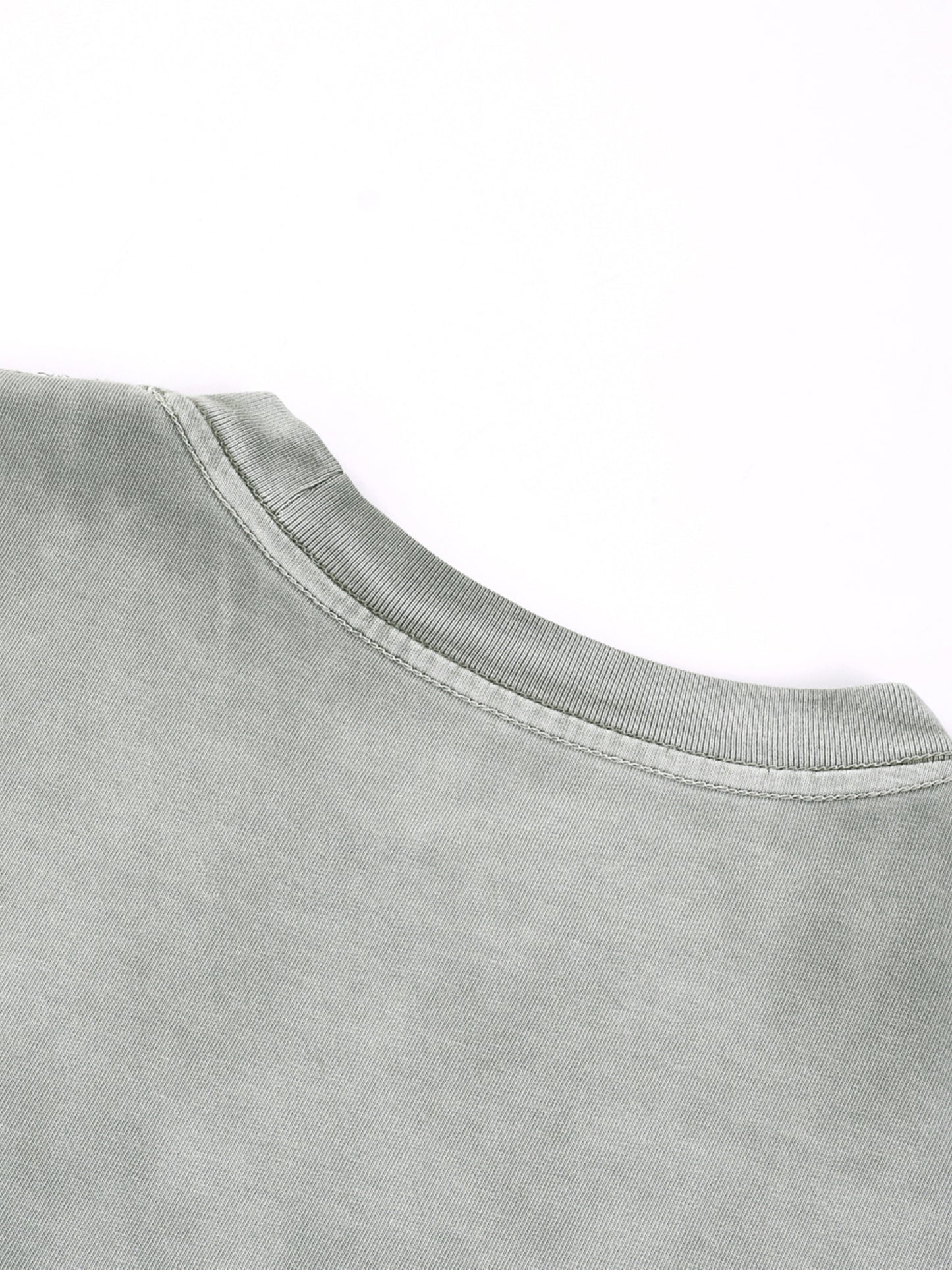 ODMPOD "I" Shape Gradient Washed T-Shirt featuring a stylish washed design and modern fit, perfect for casual wear.
