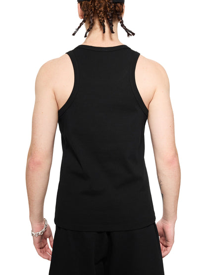 ODMPOD Essential Performance Tank Top, sleeveless athletic shirt in vibrant color, designed for comfort and active wear.