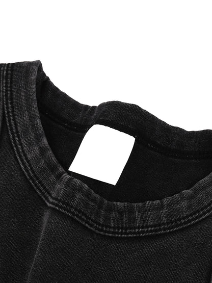 Light blue Snow Washed Tank Top from ODMPOD, sleeveless design with a relaxed fit, made from soft, comfortable fabric.
