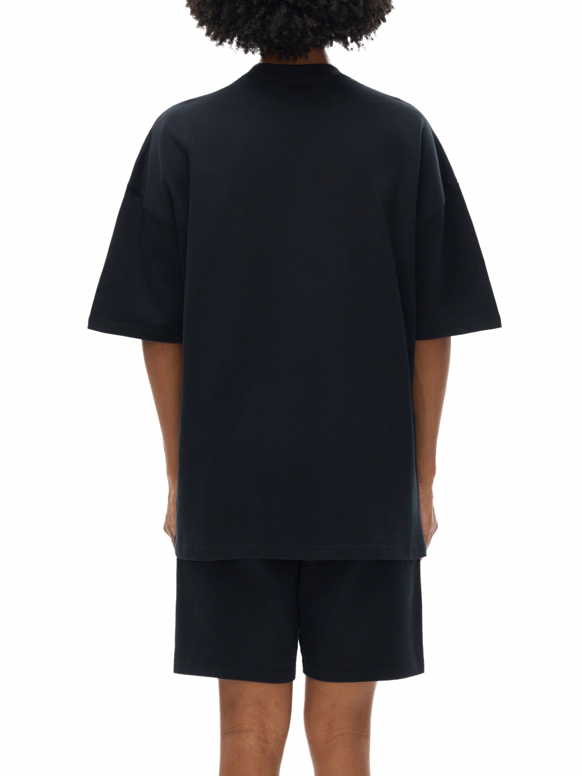 ODMPOD Essential Heavyweight Cotton T-Shirt in classic fit, shown in a neutral color with short sleeves and crew neck design.
