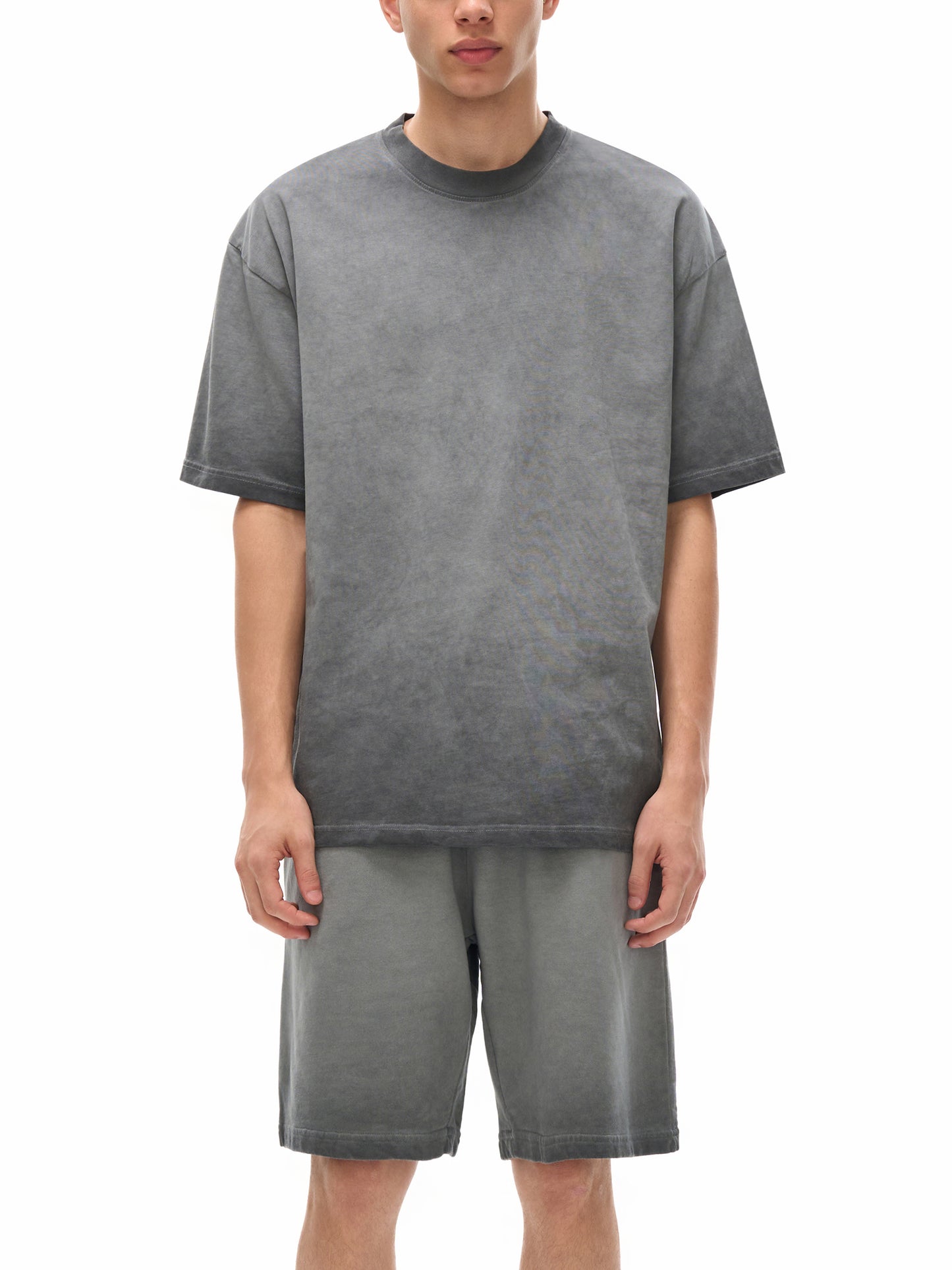 Reverse Dyed Loose Cotton T-Shirt
